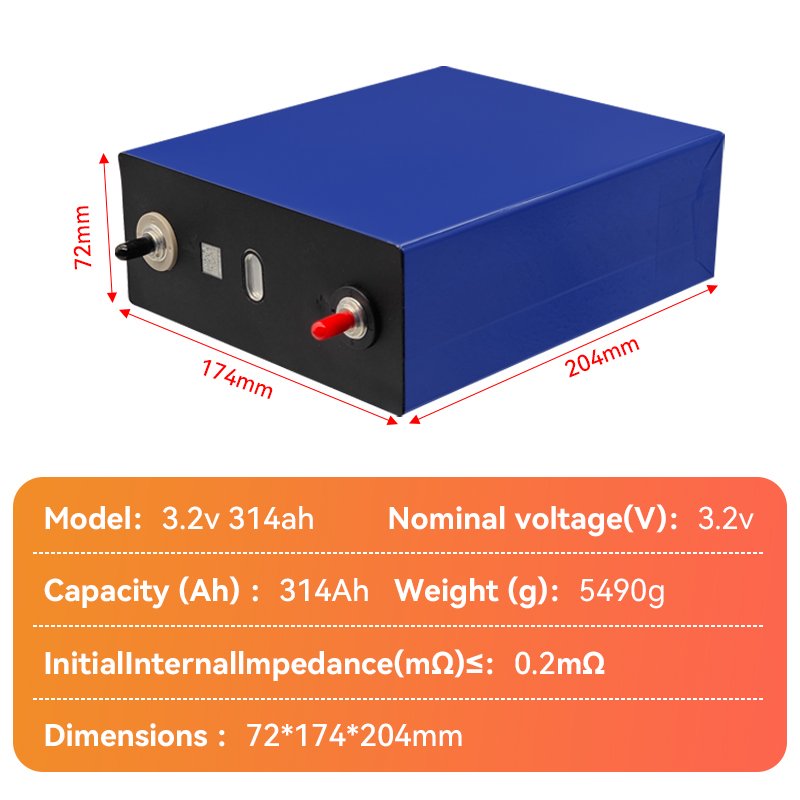 3.2v 200Ah 280Ah 300ah 310 320ah 340ah house system car lifepo4 packs solar lithium energy storage battery lithium ion batteries