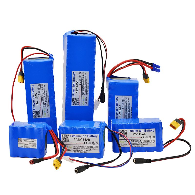 Customised 12V 24V 36V 48V 60V 72V 10Ah 15Ah 20Ah 30ah 40ah lithium ion battery pack for e-bike Electric tools vehicle