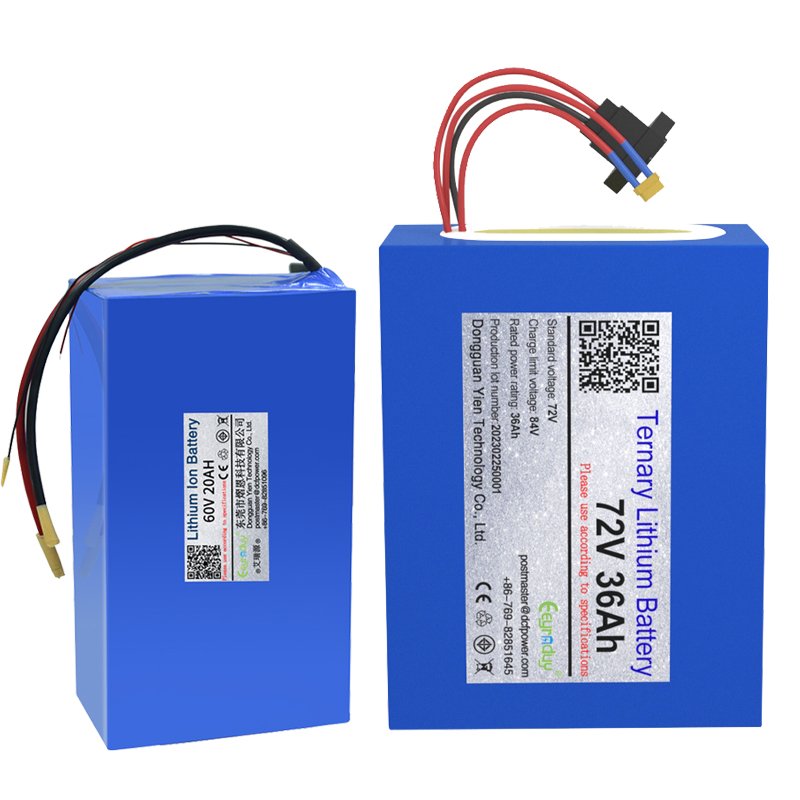 Customised 12V 24V 36V 48V 60V 72V 10Ah 15Ah 20Ah 30ah 40ah lithium ion battery pack for e-bike Electric tools vehicle