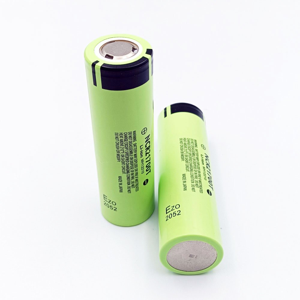 High Capacity Best 21700 Battery Cell 3.7v 5000mah NCR21700T Electric Bicycle Battery 21700T