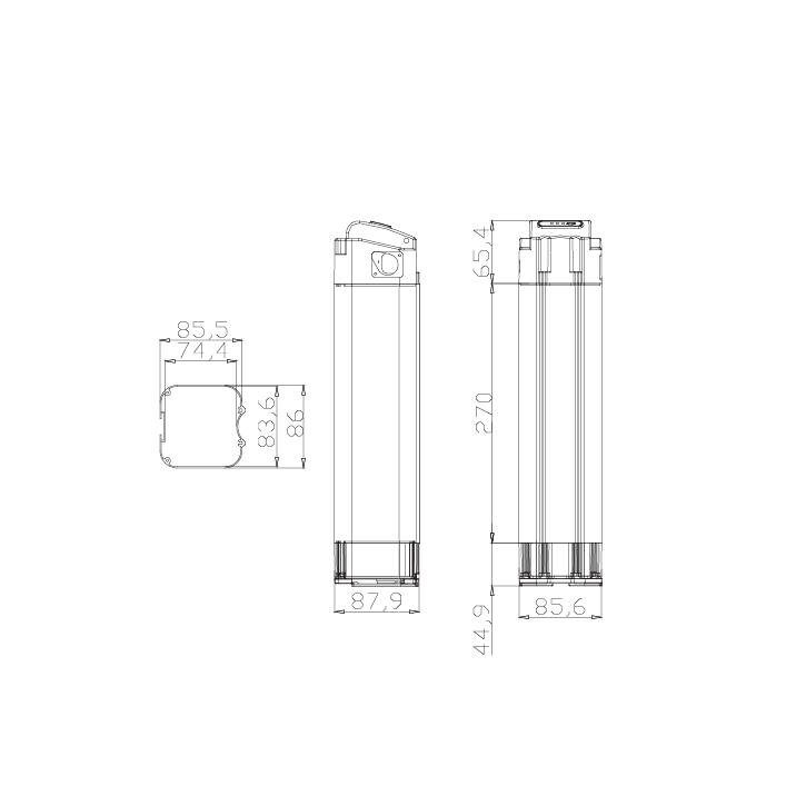 48V 20Ah Electric Bike Lithium Battery Replacement E-bike Battery Pack Original Bicycle Rechargeable Electric Bike Cycle Type