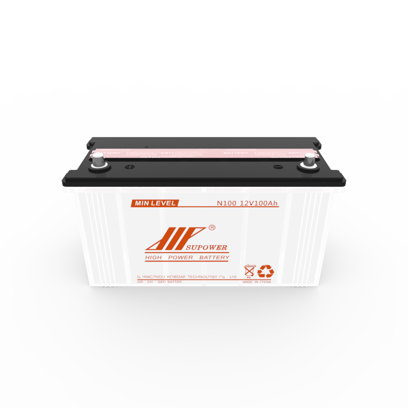 NEW Automotive starting battery/Solar system battery Lead-acid battery SUPOWER N100 12V100Ah Dry charged