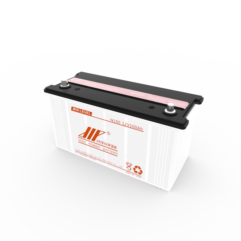 NEW Automotive starting battery/Solar system battery Lead-acid battery SUPOWER N100 12V100Ah Dry charged