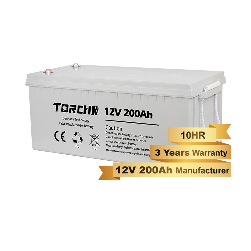 TORCHN Gel Solar Battery 12v 100ah 120ah 150ah 200ah 250ah Lead Acid Battery UPS