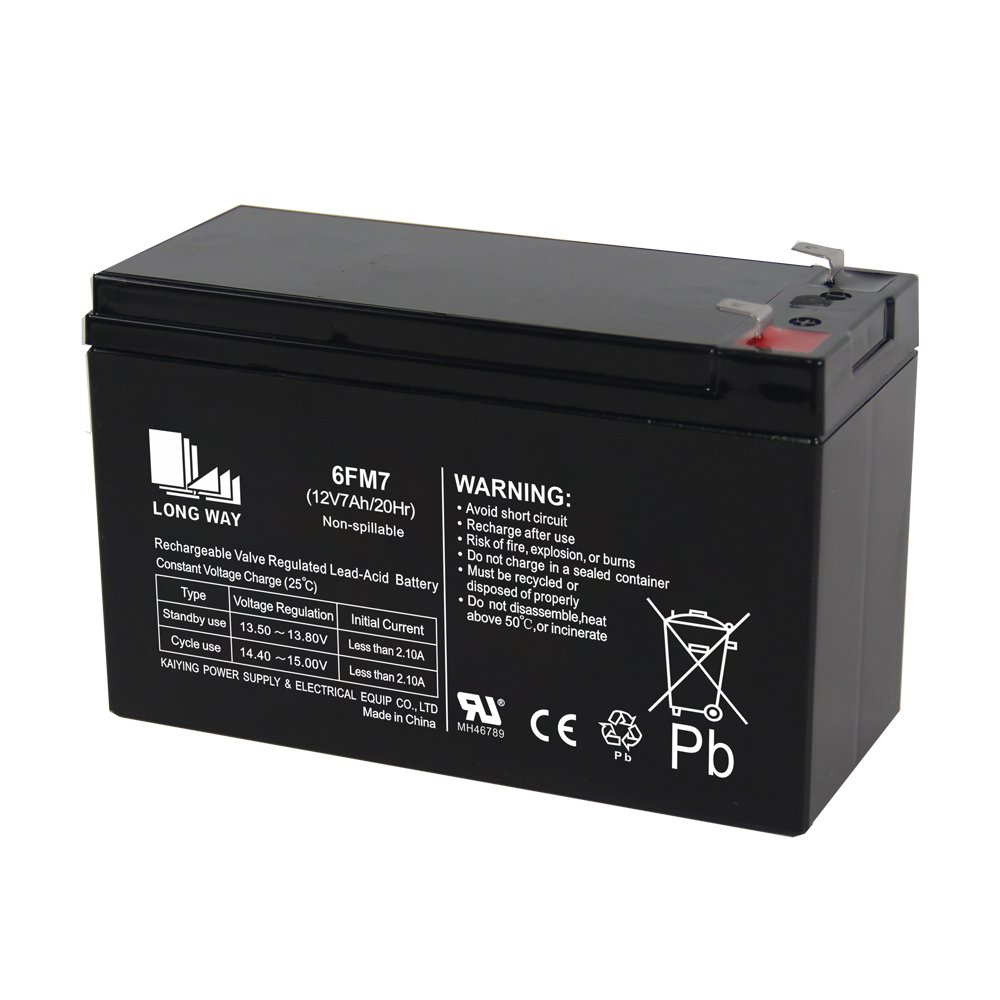 Lead Acid Deep Cycle 12V7Ah 6FM7 Electric Toy Car Electric Scooter Battery For OEM