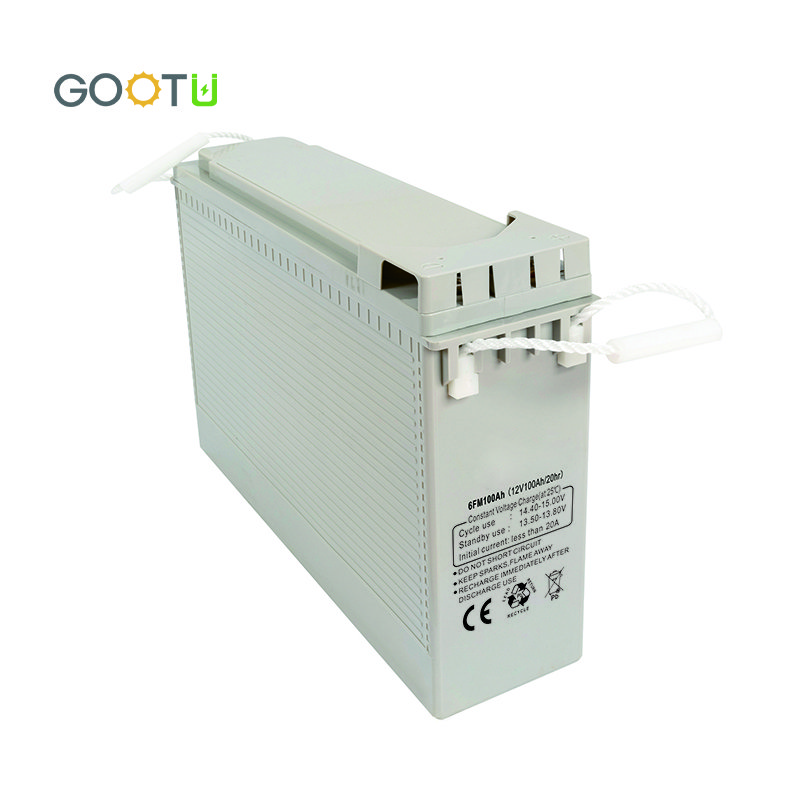 GOOTU 100Ah 150Ah 200Ah 250Ah Deep Cycle Energy Storage 12Volt Lead Acid Batteries Gel Solaire 12V 200Ah For Solar System