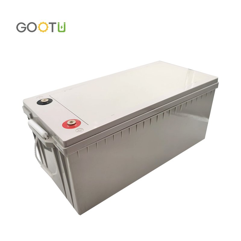 GOOTU 100Ah 150Ah 200Ah 250Ah Deep Cycle Energy Storage 12Volt Lead Acid Batteries Gel Solaire 12V 200Ah For Solar System