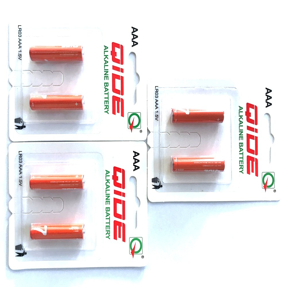 mercury and cadmium free zinc manganese battery 1.5v 3a aaa am4 lr03 alkaline battery