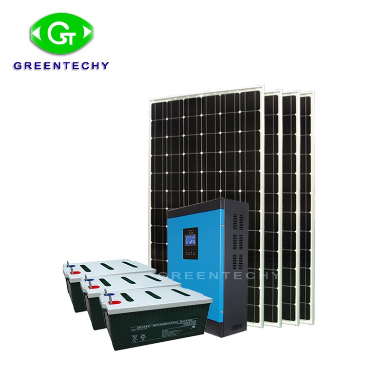 Solar Energy System Generator with battery and solar panel complete set kit 10KW Solar Energy System for hospital