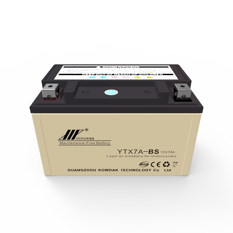 Sale! 12V 7Ah Motorcycle Maintenance-free Battery OEM Gel Battery SUPOWER YTX7A YTX7A-BS Factory In Stock