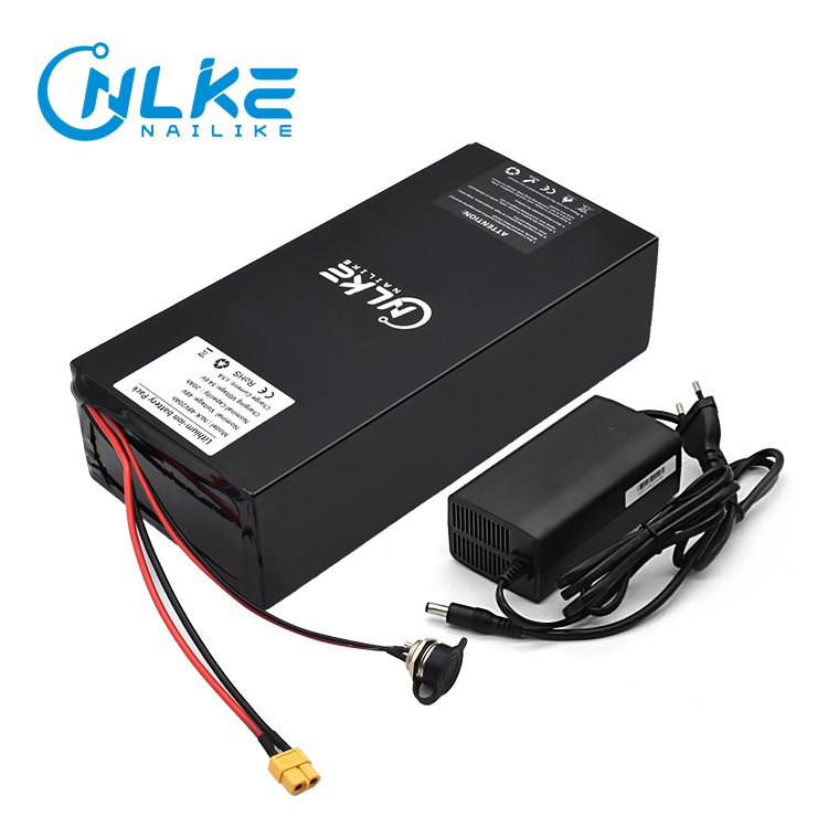 Customized 18650 48V 60Ah Ebike Battery Pack 50Ah 40Ah 30Ah 20Ah 48 Volt Lithium Battery for 2000w 52v electric bike scooter
