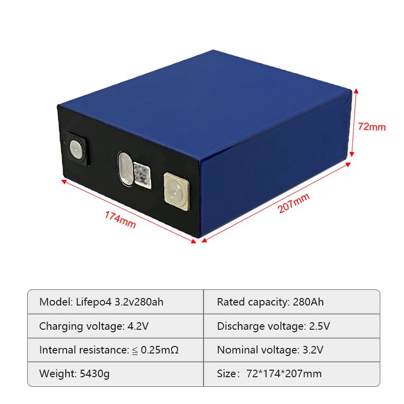3.2V 304Ah 300Ah 314Ah 340Ah 280ah lifepo4 battery cells EV 3.2V LF304Ah Lifepo4 Lithium Ion Batteries For Solar Storage System