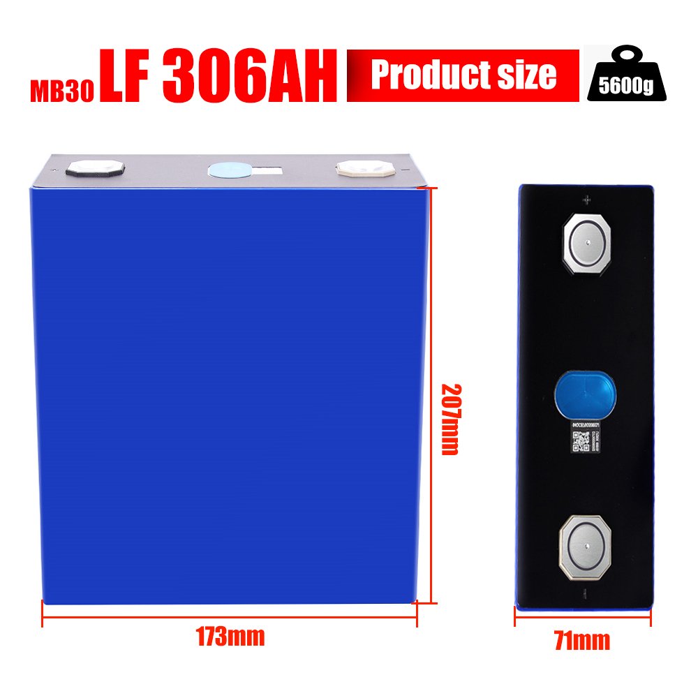 EVE Lifepo4 306AH LF306 MB 105Ah 230Ah 280Ah 304AH 304AH mb Grade A Prismat Lifepo4 3.2V Lithium Ion Battery Cell
