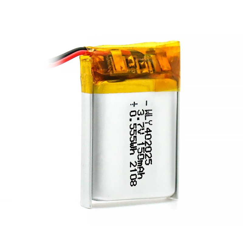 Factory wholesale customized lithium ion battery 402025 042025 3.7V 150mAh Rechargeable Lithium Polymer Battery