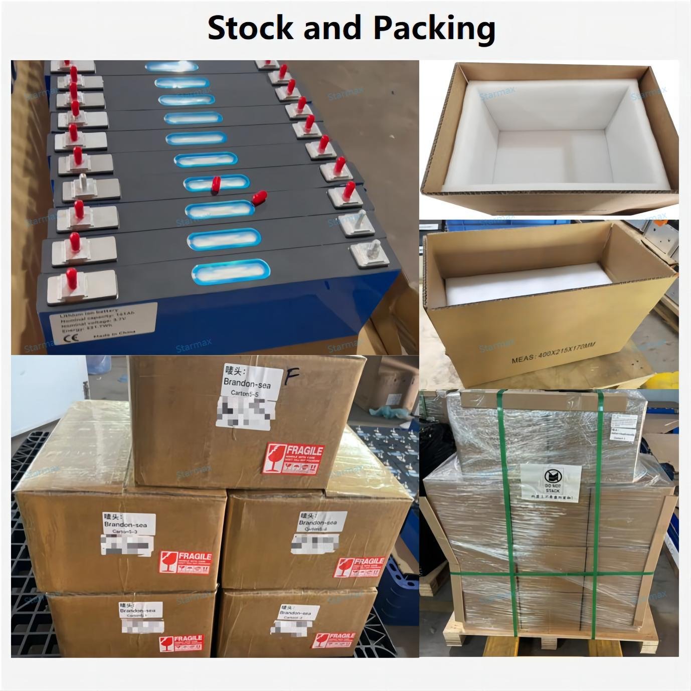 Starmax 3.7V Catl 114Ah 117Ah 141Ah 150Ah 180Ah Rechargeable 3.7V Nmc 811Nissan Leaf Battery Pack Ncm Hybrid Battery Cell