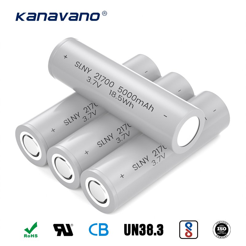 Original manufacturer 21700 rechargeable 5000mah 3.7V NCM 21700 li ion battery cell for electric scooter