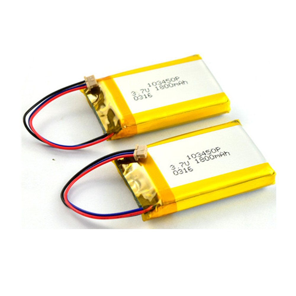 KC CB IEC62133 China Factory 3.7v rechargeable 103450-1800 mah lithium-ion li ion lithium polymer Battery