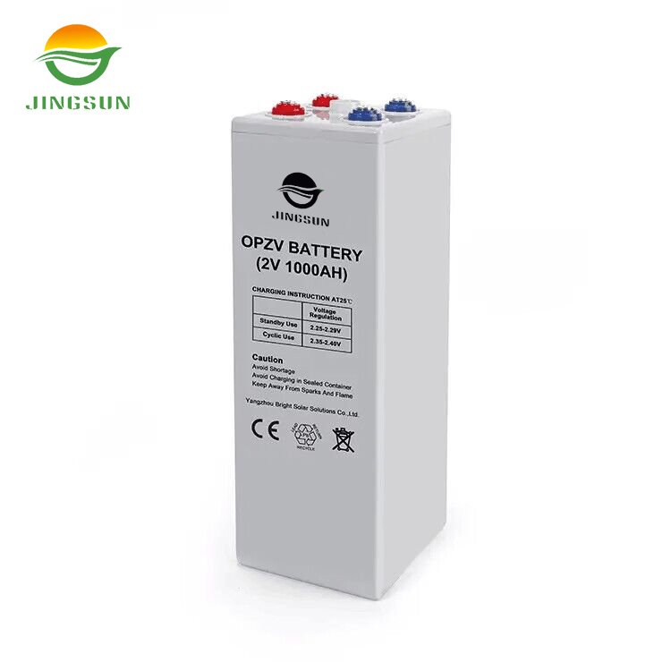 Long Life Deep Cycle Gel Lead Acid Batteries 2V 800Ah 1000Ah 1200ah 2500AH OPzV Solar Battery