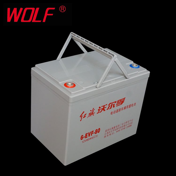 6-EVF-80 12V 80ah electric folklifts lead acid batteries deep cycle agm battery
