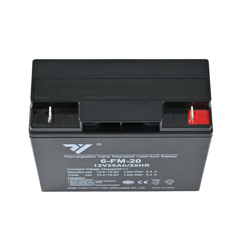 TIANYI Rechargeable battery UPS EPS Emergency System Fire Fighting Solar Energy Solar Power 12V 20AH 20HR Lead-Acid Battery