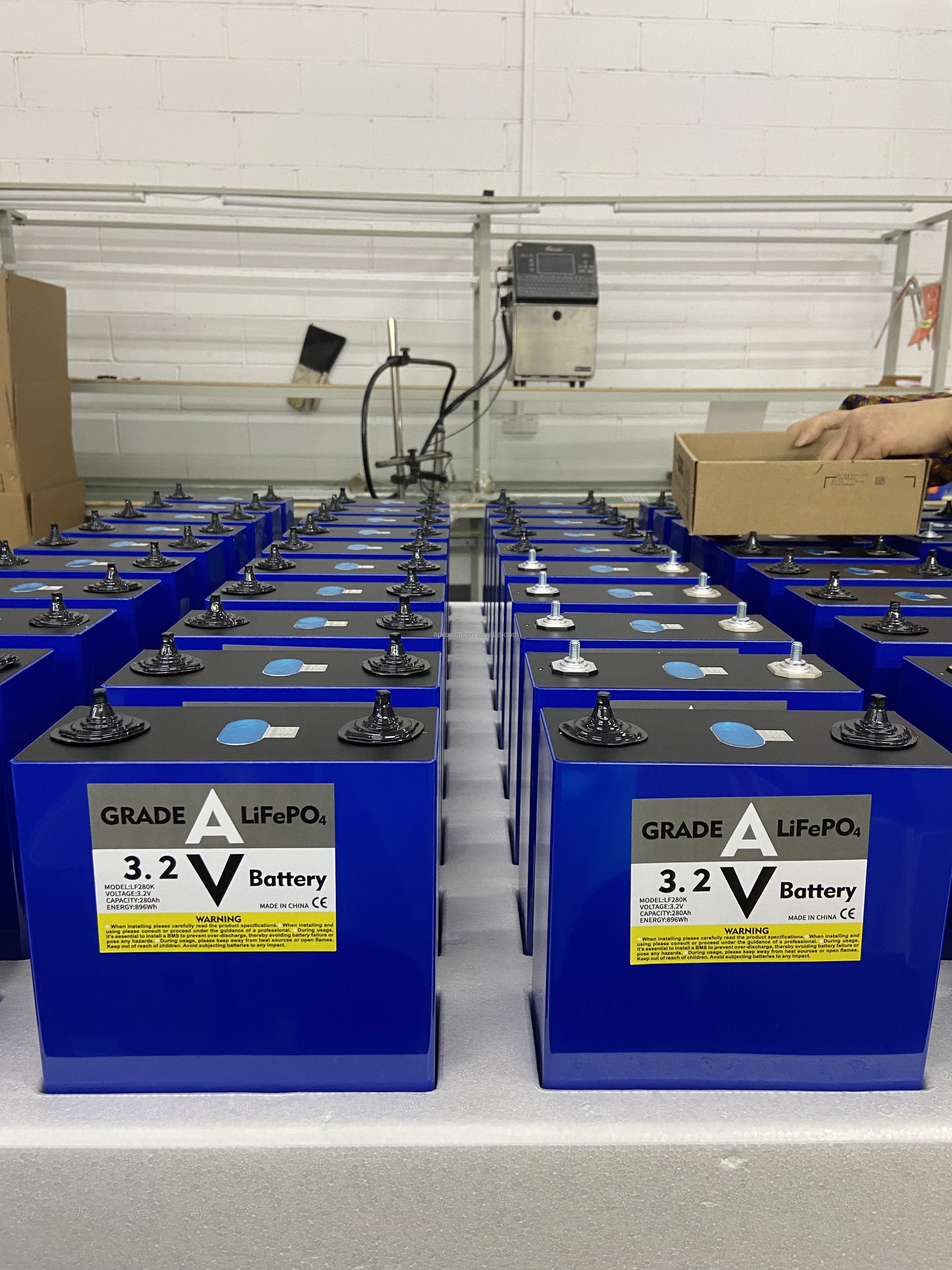EU STOCK Grade A MB31 314AH Lithium Cells 3.2V 105Ah 230Ah 280ah 304ah 314ah Lfp Lifepo4 Battery Cell For Solar Energy System