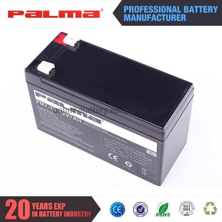 High -performance Palma electric cart 12V 7AH lead -acid battery medical equipment electric wheelchair battery