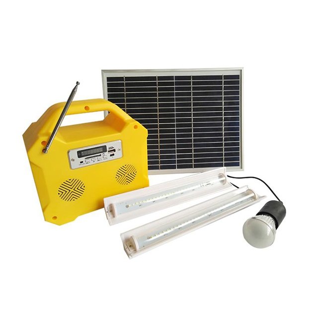 12V 10W Solar Energy System for House Lighting DC Power Solar Power System