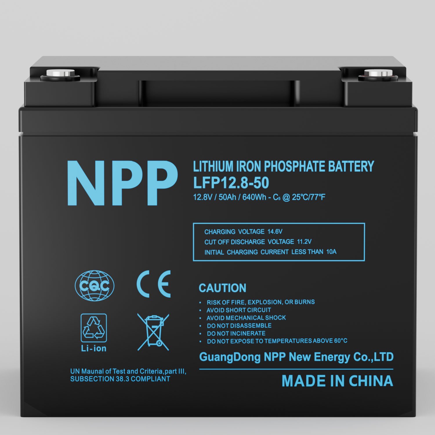 Electric Forklift Battery High Quality 12.8V 50Ah AGV Replacement Lithium Ion Battery For Camping Car For RV Marine Battery