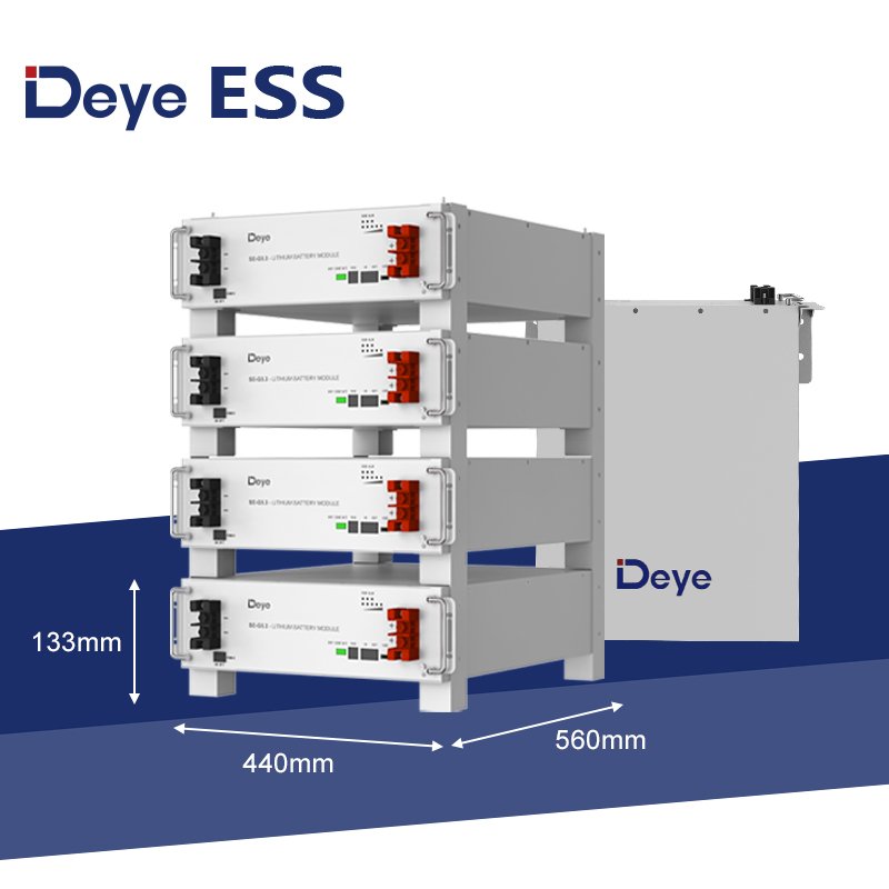 Deye ESS SE-G5.3 2024 New Arrival Best Lithium Li ion 104 Ah Deep Cycle battery Solar Pack