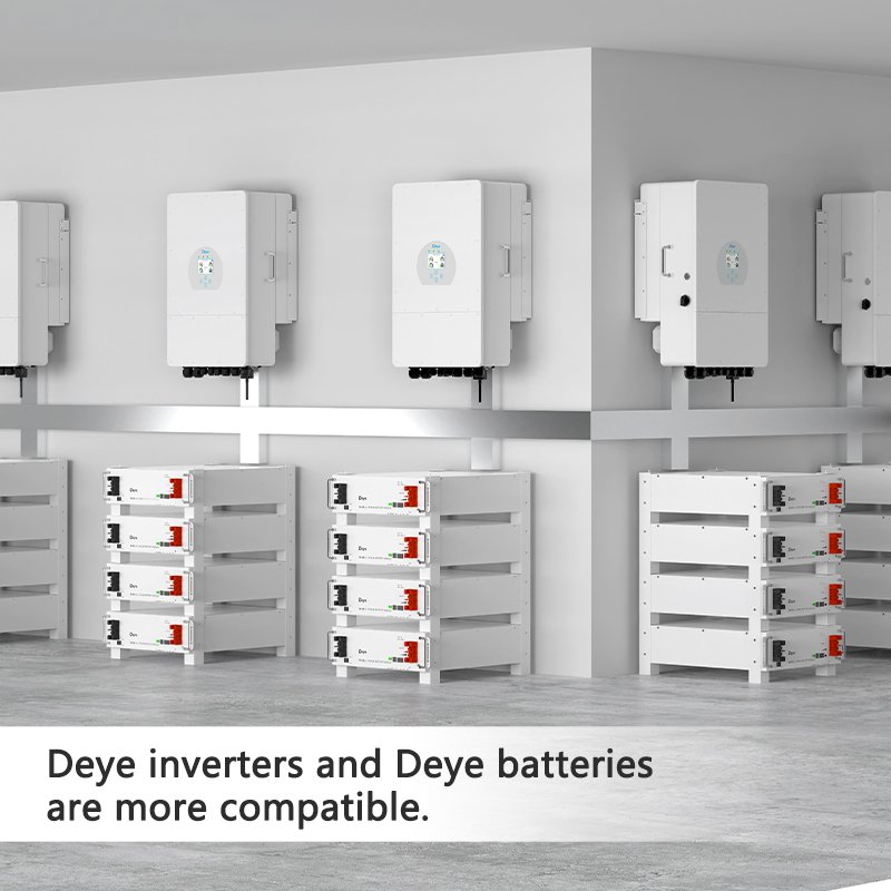 Deye ESS SE-G5.3 2024 New Arrival Best Lithium Li ion 104 Ah Deep Cycle battery Solar Pack