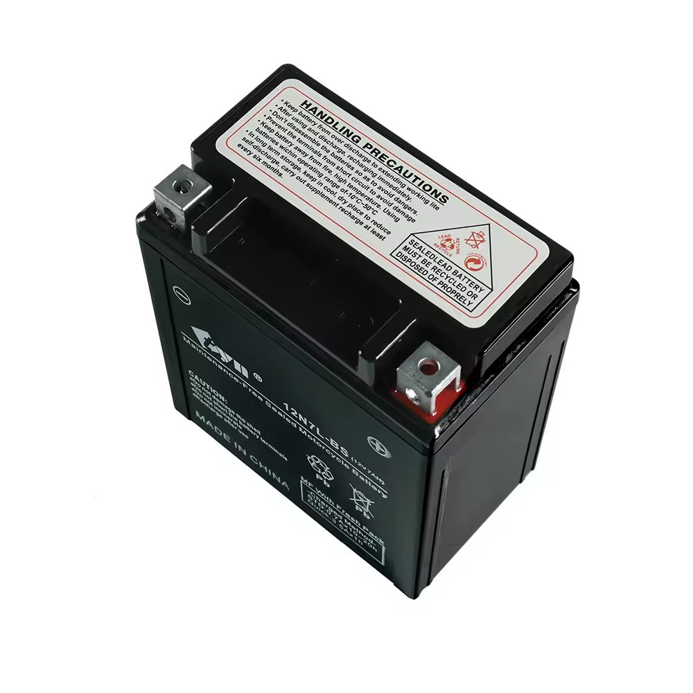 12N5-BS motorcycle battery for motorcycles.