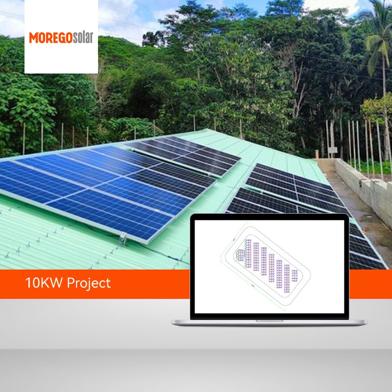 Moregosolar high quality off grid solar energy system 5KW 10KW 15KW hybrid solar system