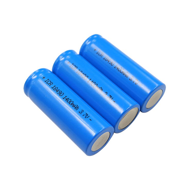 Factory wholesale OEM ODM rechargeable batteries 18490 18500 1400mAh lithium ion cell Li-ion battery 3.7V for Power Bank