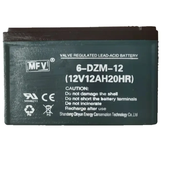 6-DZM-12 12V12AH Scooter &Electric bike battery lead acid battery