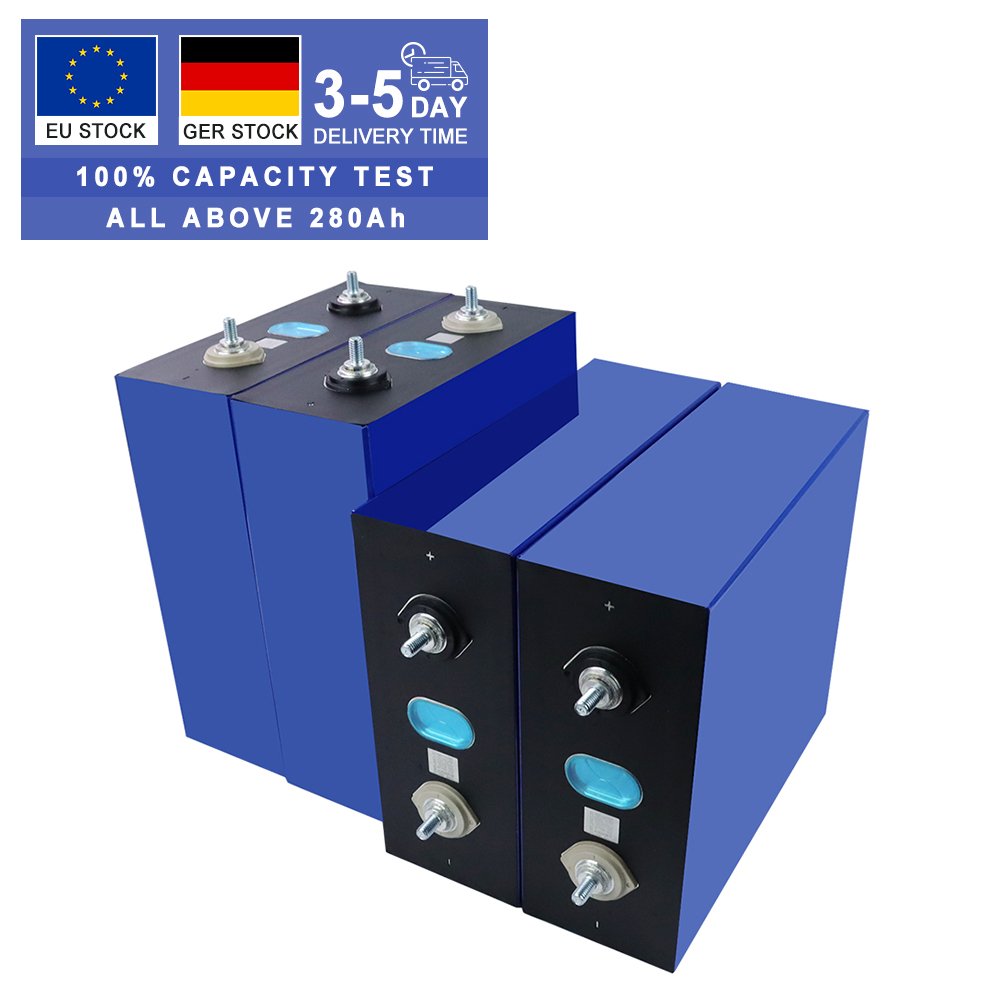 Exliporc EU USA Stock DDP Fast Deliver 280Ah 3.2V Lifepo4 Battery Cell 6000 Cycles Prismatic Lithium Ion Cell LFP AKKU