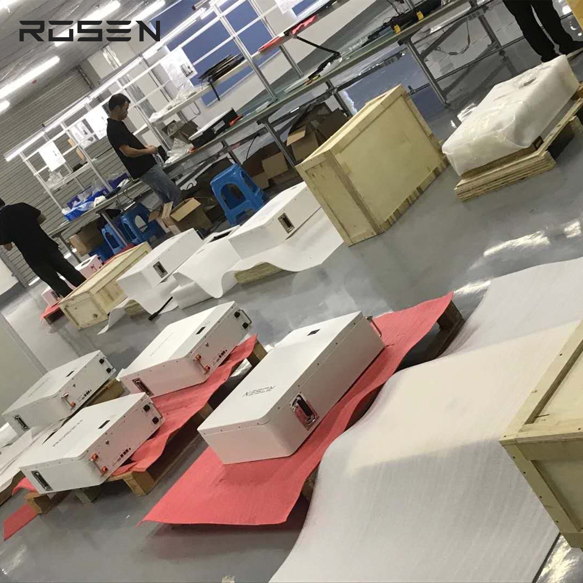 Rosen Solar Energy Storage 48V 200Ah Lithium Ion Battery Pack