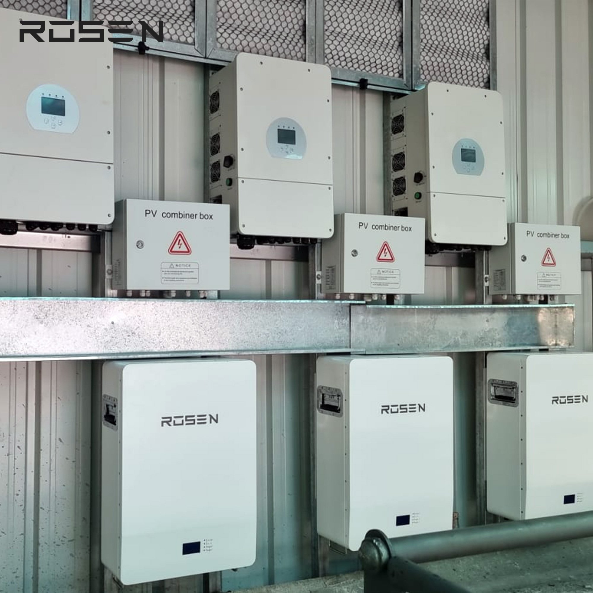 Rosen Solar Energy Storage 48V 200Ah Lithium Ion Battery Pack