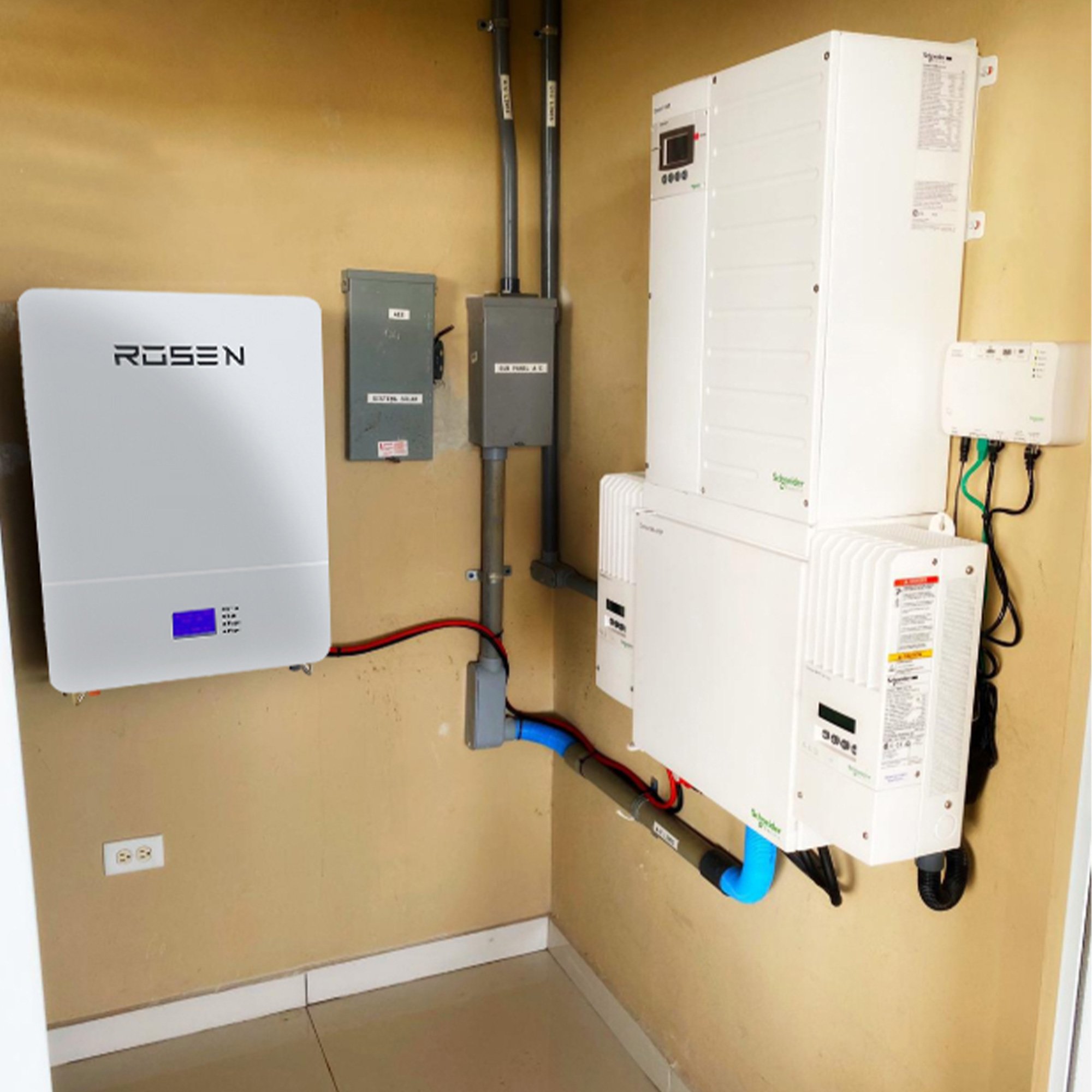 Rosen Solar Energy Storage 48V 200Ah Lithium Ion Battery Pack