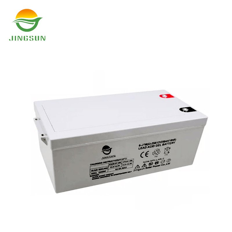 Jingsun Guarantee Quality Gel Battery Car Lead Acid Batteries 12v 200ah 50kg 522*240*223mm 12 Volt Rubber Copper 2 Year CE,IEC