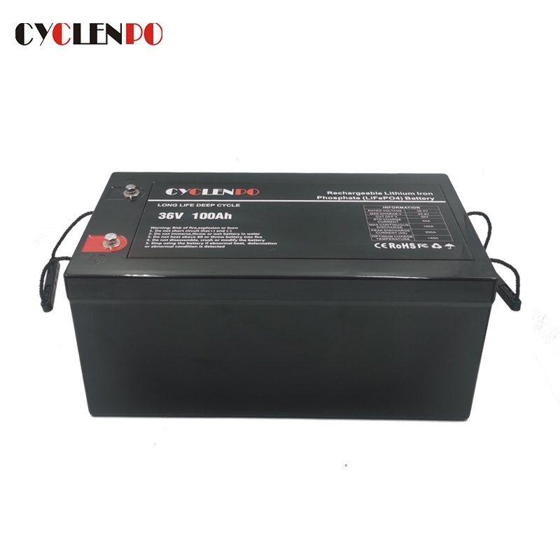 Factory supply IP65 waterproof lifepo4 battery 36v 100ah lithium ion batteries 36v 100ah for electric trolling motor/boat/