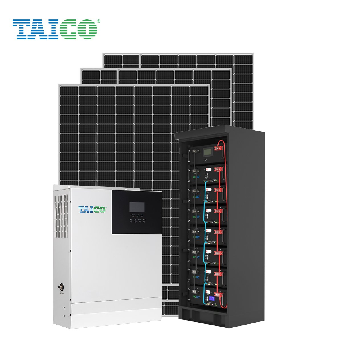 30KW 12KW 10KW 8KW 5KW solar panel system kit off grid home 48V 100Ah Solar Power System Home
