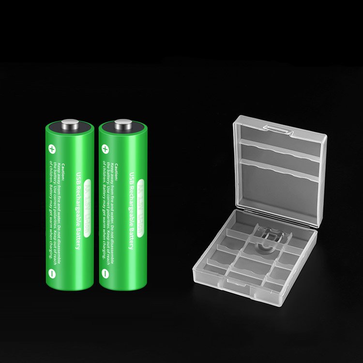 Wholesale 1.5V 3400mWh AA Lithium Ion USB Rechargeable Battery Cell 14500 3400mWh 1.5V li-ion battery