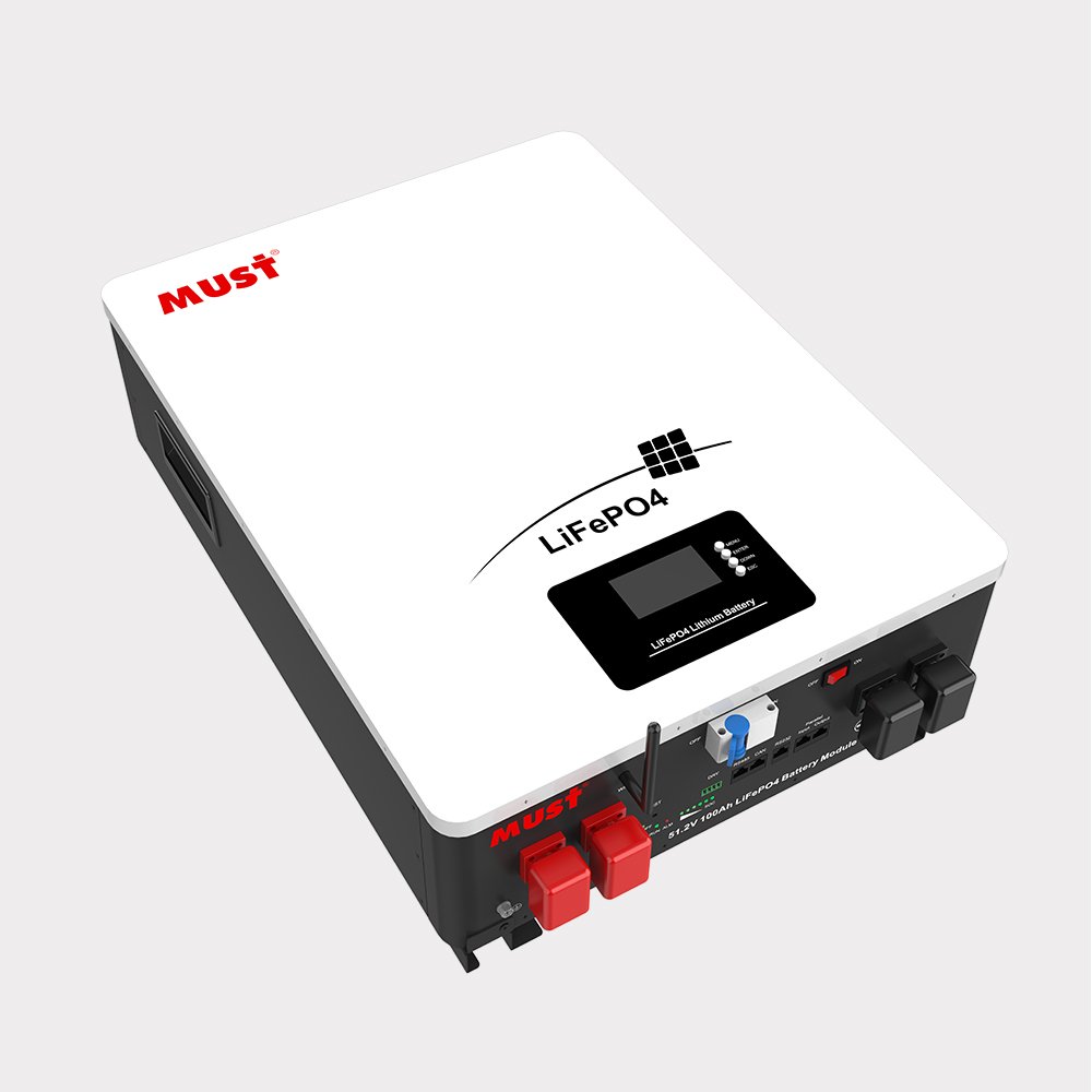 MUST 48v 200ah 100ah smart bms 10kwh household 5kwh power station 20kw rechargeable rack batteries 51.2v lifepo4 lithium battery