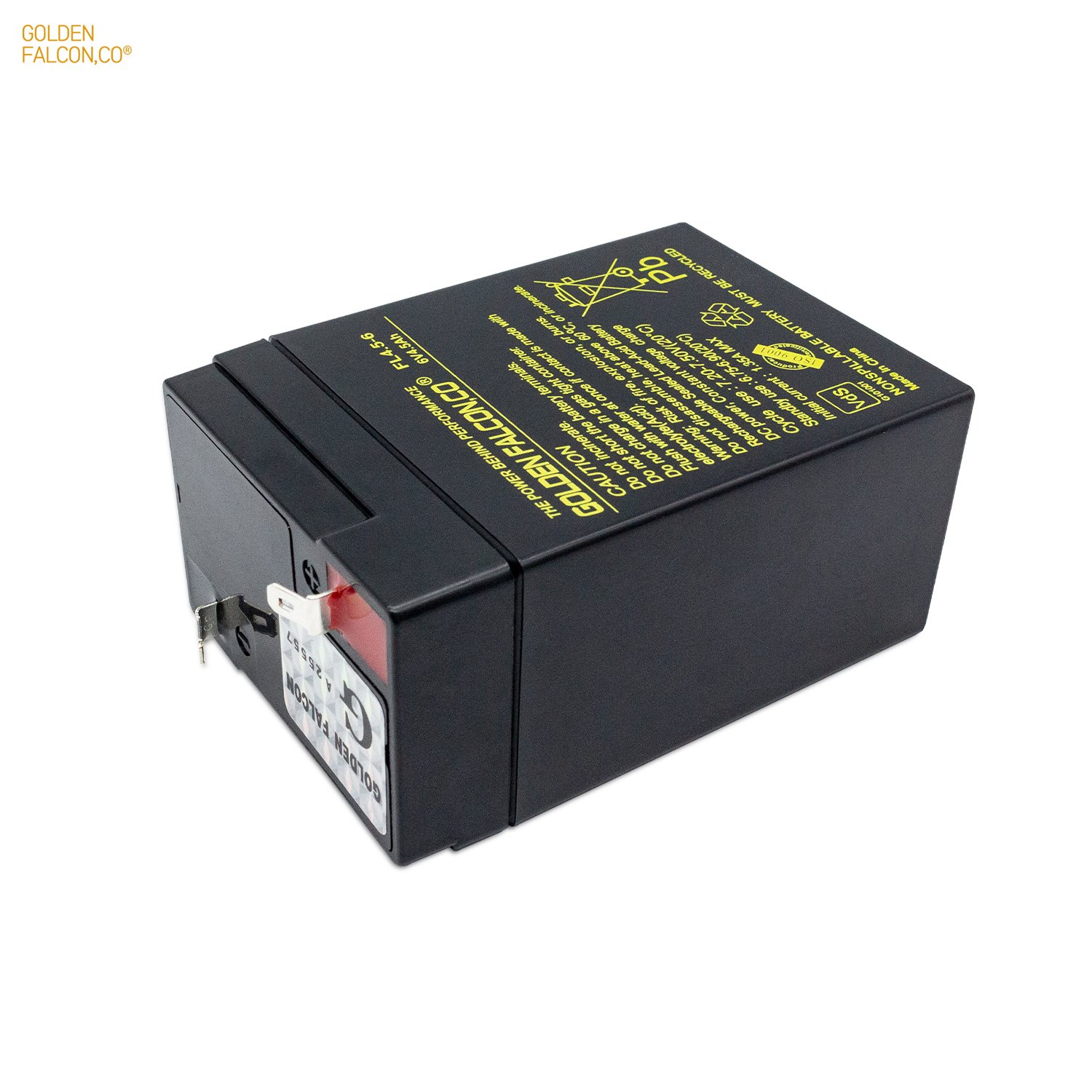 Rechargeable sealed lead acid battery 6V 4.5Ah Deep cycle battery for UPS Electric tool