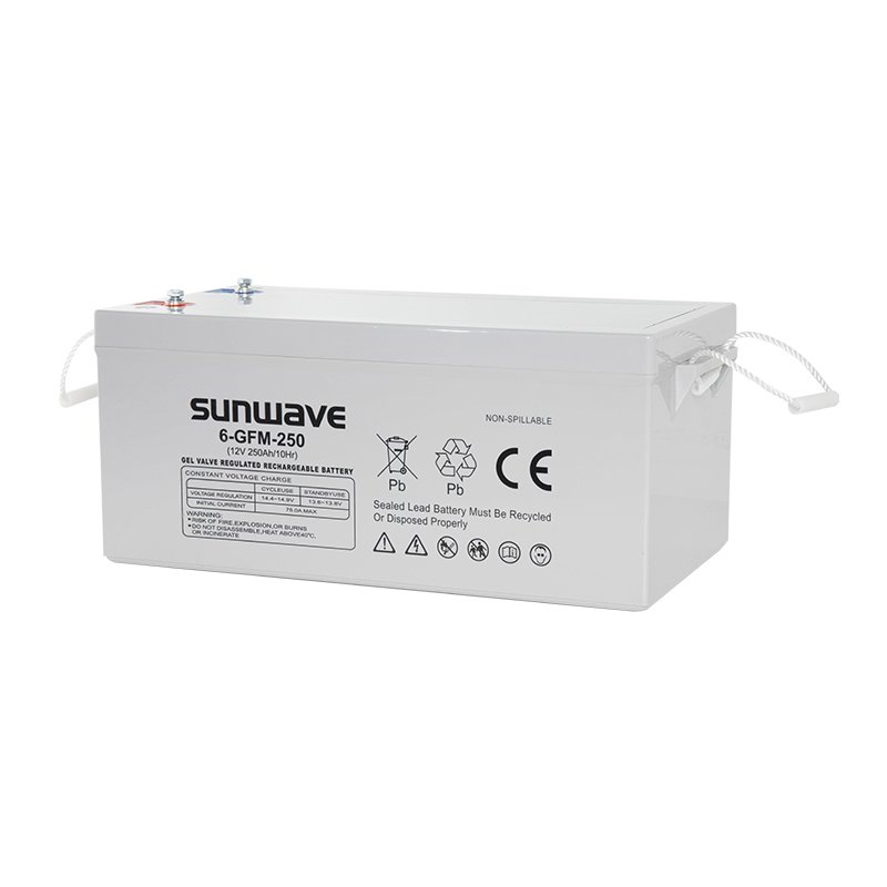 Sunwave 12 volt 12v 200ah 250ah Deep Cycle Solar Storage Battery Gel 12V 100ah Lead Acid Batteries Lead