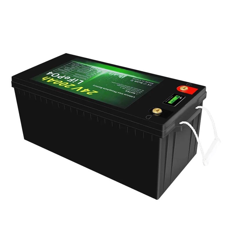 Factory direct sale LiFePO4 Battery 24V 25.6V 100Ah 200Ah Solar System Energy Storage Battery