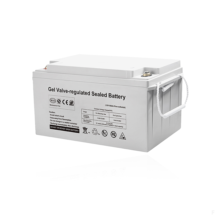 Flowatt Rechargeable 150Ah 12V Lead Acid Battery 12.8V 1800Wh Energy Storage Lead acid Battery