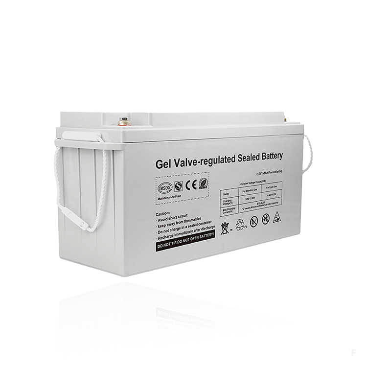 Flowatt Rechargeable 150Ah 12V Lead Acid Battery 12.8V 1800Wh Energy Storage Lead acid Battery