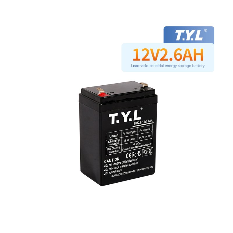 T.Y.L gel battery 12V2.6Ah 6FM2.6 for home energy storage battery lead acid batteries