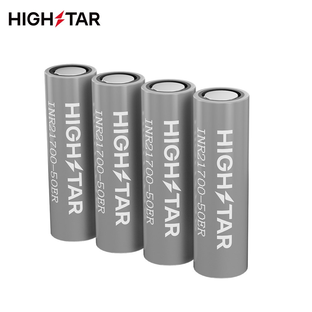 HIGHSTAR 21700 Ternary Lithium Ion Battery 5000mAh 3.6V 18650 High Capacity Cylindrical NCA Anode Material 50E Battery Cells